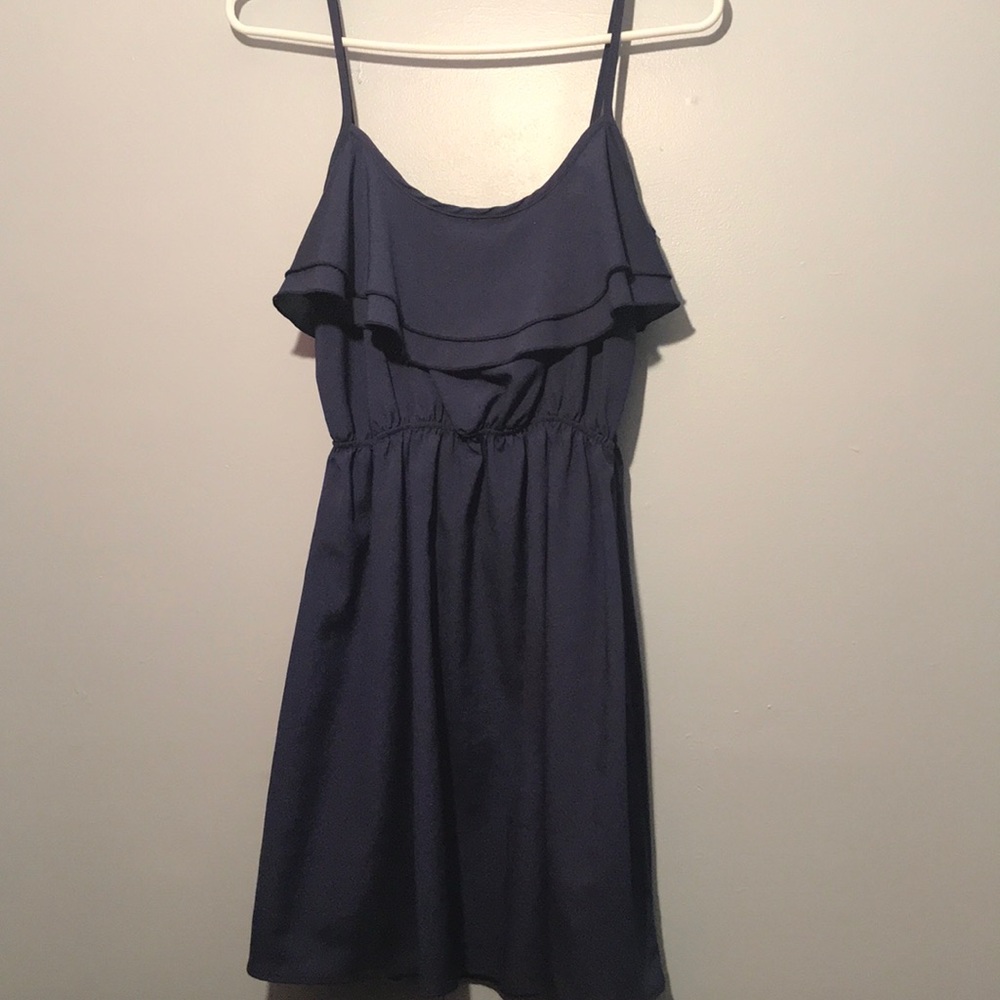 Navy blue dress